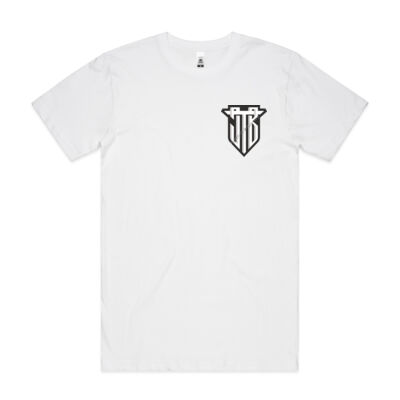White & Rasta Block Tee Thumbnail